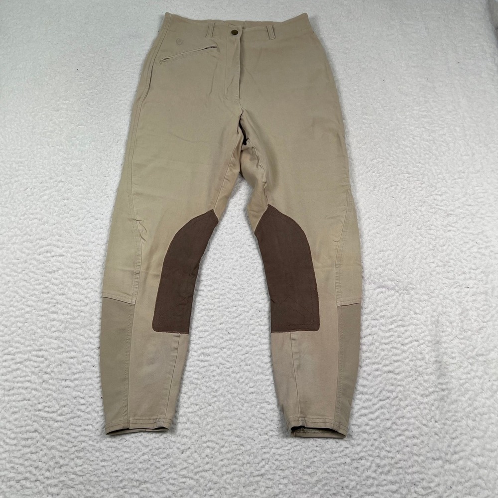 Ariat‎ Breeches Women 26R Tan Knee Patch Equestrian Riding Pants Horse Jodhpurs